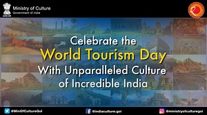 5.7K views · 292 reactions | It’s time to showcase the true essence of our culture, ‘Atithi Devo Bhava,’ to the world. Happy World Tourism Day. #WorldTourismSay #TourismDay #WTD2020 Prahlad Singh Patel PMO India Incredible India | Ministry of Culture, Government of India | Facebook