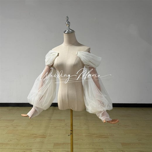 Detachable Sleeves, Off-the-shoulder Sleeves for Wedding Dress, Support Custom - Etsy