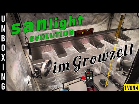 SANlight EVO 1.5 6-120 with 400 watts | The (probably) longest German unboxing | 1/4