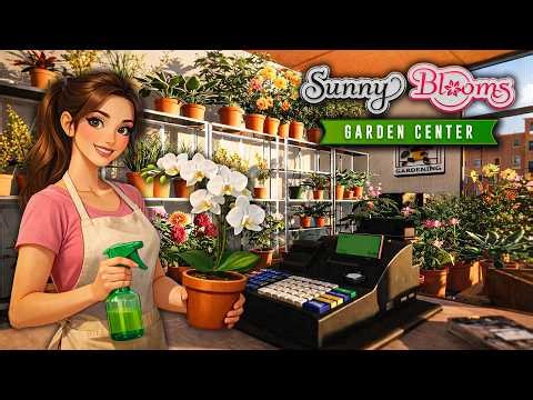 Sunny Blooms Garden Center Simulator | Long Gameplay | No Commentary
