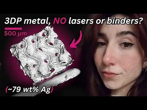 3D printing hydrogels & GROWING metals ?! (Beyond the Bead #1)