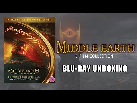 MIDDLE-EARTH REMASTERED BLU-RAY COLLECTION UNBOXING | 30 - Disc Extended Edition Set