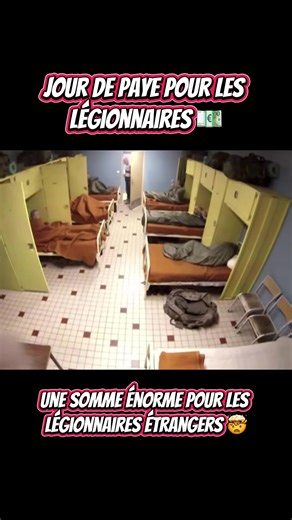 Jour de paye pour les légionnaires étrangers
