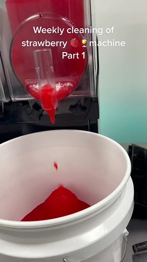Cleaning Strawberry Daiquiri Machine | Bartesian Machine ASMR