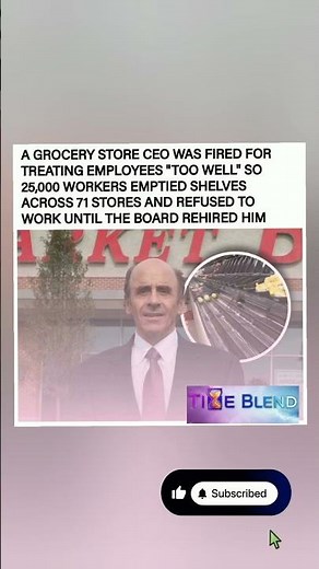🔥👌The grocery chain where workers walked out FOR their boss That loyalty🛍️ #viralnews #yosho #shorts