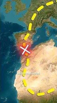 Why Europe and Africa Aren't Connected by a Bridge 🌍 The Strait of Gibraltar Gap 🌊