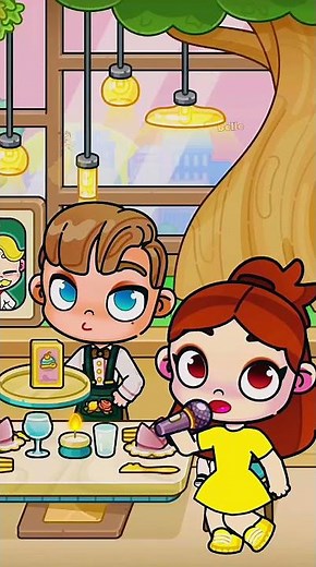 BBBBBBBB 💛✨👑🌜🌝🌟 #games #avatarstory #animation #funny #cartoon #tocabocalovestory #gaming #gameplay