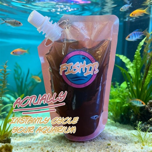 FISHIT! Live Bacteria Instant Tank Cycle Pouch - Etsy