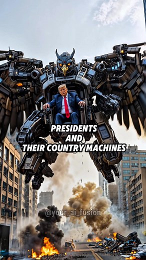 Presidents and Their Country Machines: A Unique AI Art