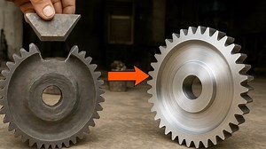 2K views · 16 reactions | Repairing a Fully Destroyed Gear Using Basic Tools and Patience Full Repair Process R | Mechanical Skills Pro | Facebook