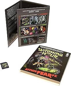 AtmosFX Witching Hour Digital Decorations SD Card for Halloween Holiday Projection Decorating