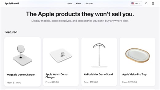 Retail Accessories Apple Won't Sell You Now Available via New Site