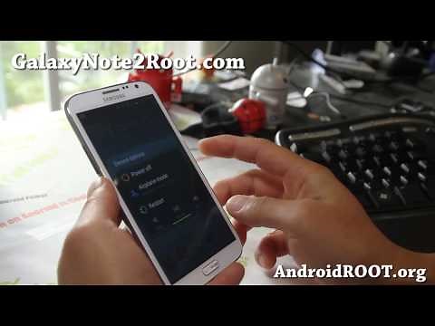 How to Root Verizon Galaxy Note 2 SCH-i605!