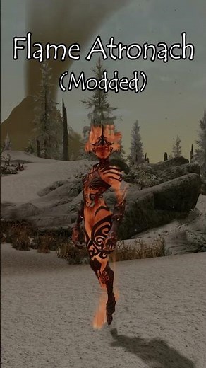 🔥 Modded vs Vanilla Skyrim (Flame Atronach)