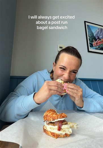 Motivation to Run: The Bagel Sandwich Incentive