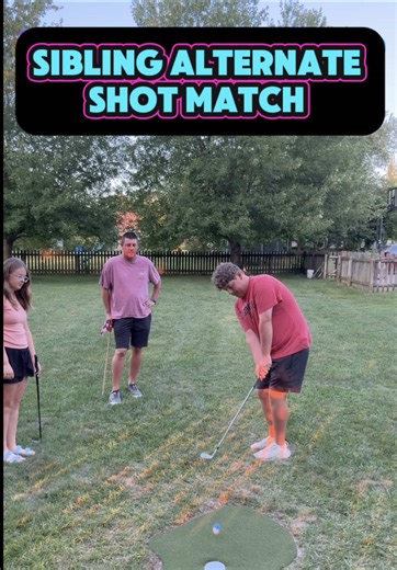 Sibling Golf Challenge: Who Will Win the Match?