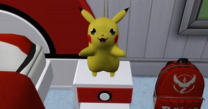 I love this Sims 4 pokémon mod
