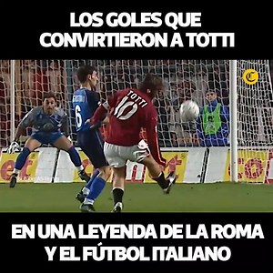 517K views · 5.1K reactions | ⚽ Si hablamos del fútbol italiano, tenemos que hablar de Franceso Totti: una verdadera leyenda. Aquí te dejamos sus mejores goles con la camiseta de la Roma. | Diario El Comercio (Perú) | Facebook