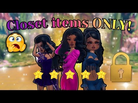 Closet Items Only Challenge in Dress to Impress