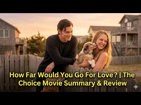 How Far Would You Go For Love? | The Choice Movie Summary & Review|Expleined in english