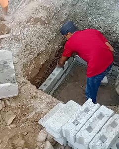 Building a solid septic tank (Fast way and stronger) | Andris Brick Art
