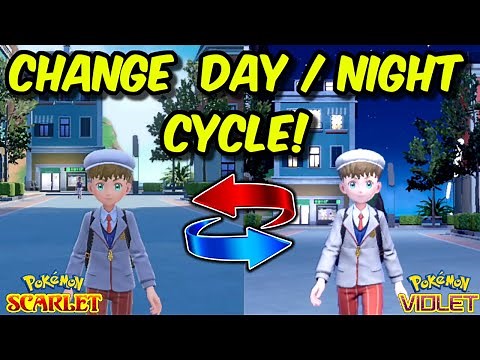 Manipulate The Day / Night Cycle in Pokemon Scarlet & Violet! PATCHED
