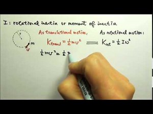AP Physics 1: Rotation 16: Rotational Inertia or Moment of Inertia: Derivation of Equation