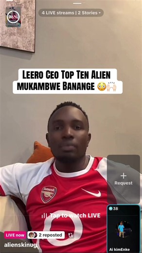 Leero Ceo Top Ten Alien Mukambwe Banange - Alien Skin Reactions