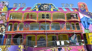The exact funhouse used in Stranger Things 3 is at the California State Fair in Sacramento. You can check it out through July 28. | The Sacramento Bee