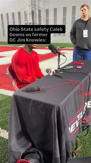 5.1K views · 262 reactions | Ohio State star defender Caleb Downs spoke about Penn State defensive coordinator Jim Knowles (formerly at OSU) and compared him with new Buckeyes DC Matt Patricia 女 #pennstatefootball #weare #pennstate | Penn State Football on PennLive | Facebook