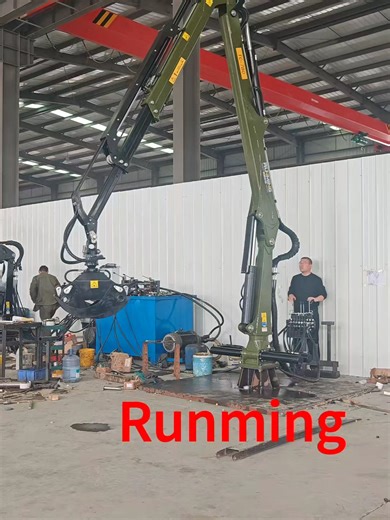 Max Reach Telescopic Log Crane Features and Specs