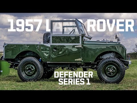 RESTORED: 1957 LAND ROVER SERIES 1 DEFENDER PICK UP