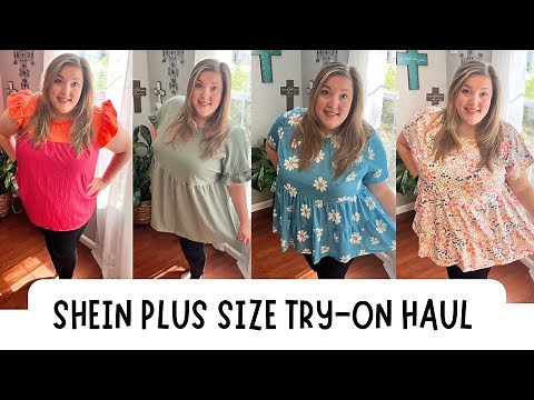 HUGE SHEIN Plus Size Spring/Summer Try-On Haul | Wardrobe Refresh 🌸