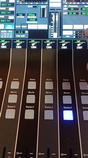 Topp Pro DM 16.6 digital mixer Up to 16 digital channel inputs with programmable digital gain control, Up to 16 professional on-board high-gain XLR inputs and up to 10 XLR outputs, Versatile internal I/O routing, Digital Inserts for external plug in processing, Automix function for TV talk shows and conferences, Professional Multi-FX high quality digital engines, Easy-to-operate color touch screen and improved intuitive GUI interface, Multi-Use motorized Moving Faders with User Fader Layers, OLE