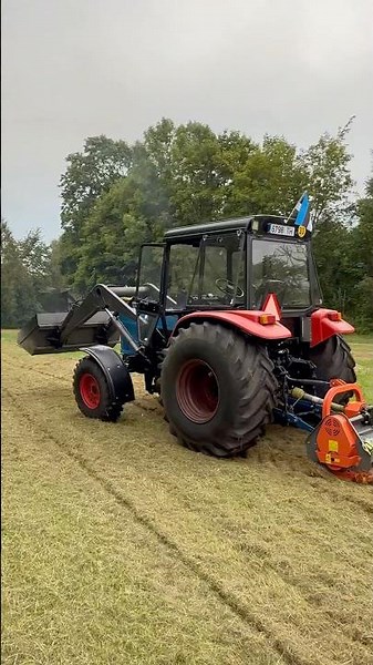 Selfdriving mtz tractor #mtz82 #autosteer