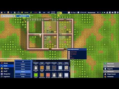 Academia School Simulator - Episode 1 - Setting up for a simple start