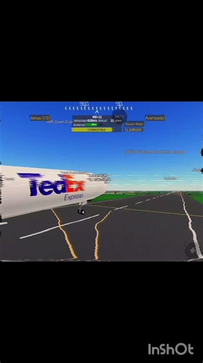 Fedex ... #roblox #aviación #xd