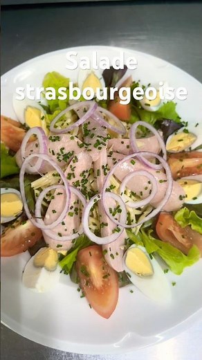 Strasbourg-style Salad #food #cookingsecret #chef
