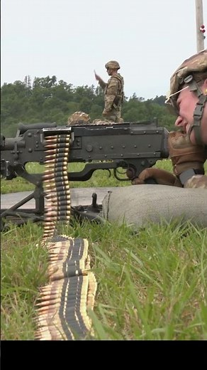 US Army in Action! M240 Rain of Bullets at WAREX #usarmy #training #shooting