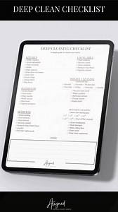 Deep Clean Checklist | Weekly   Monthly Routine - Etsy Australia