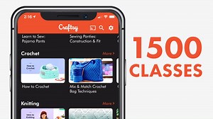 7.6K views · 101 reactions | We’re excited to announce that the BRAND-NEW Craftsy app is officially available for Apple iOS and Android! Save your favorite content all in one place and watch lessons even without an internet connection with our new Downloads feature. Get it in the App Store or Google Play today. https://get.craftsy.com/4pXJ/76fa4a17 | Craftsy | Facebook