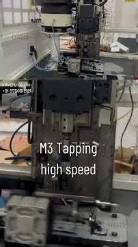 This Machine Cuts Perfect M3 Threads Every Single Time #Precision #Engineering