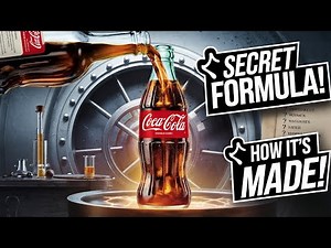 Inside Coca-Cola: The Secret Formula & How It's Made Revealed!#CocaCola #SecretFormula #Factory