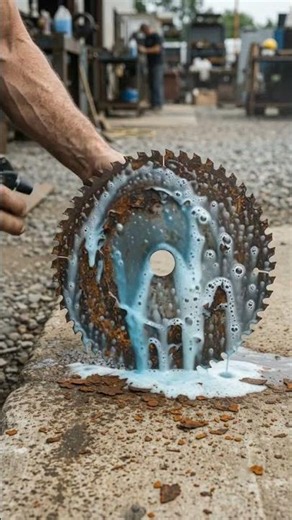 This Rust Removal Trick Will Blow Your Mind #shorts #satisfying #lifehack