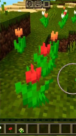 I found 1 lakh Flowers in Minecraft trial 😱 #minecraft