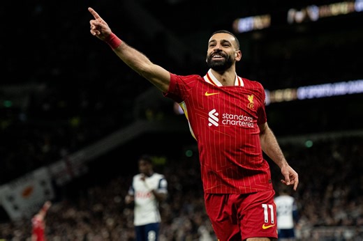 Mohamed Salah creates PL history after starring in Liverpool's 6-3 win over Tottenham