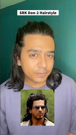SRK Don-2 Hairstyle Tutorial