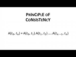 14 Principle of consistency