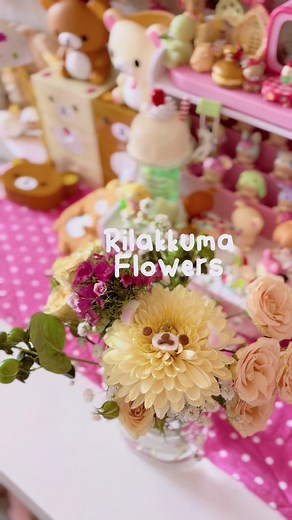DIY Korilakkuma Flower Bouquet Craft
