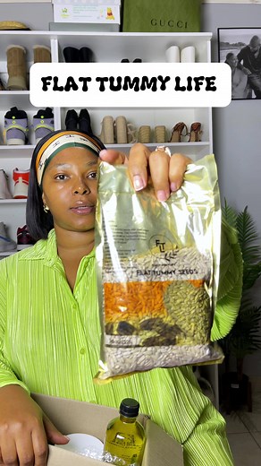 Get a Flat Tummy with Detox Water, Seeds, and Gel | Flat Tummy Products on Takealot